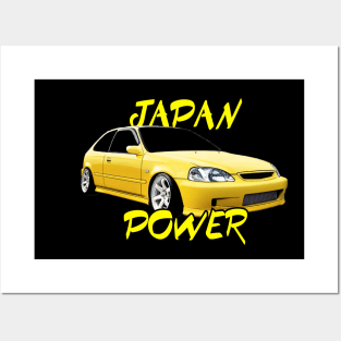 Honda Civic Japan Power Posters and Art